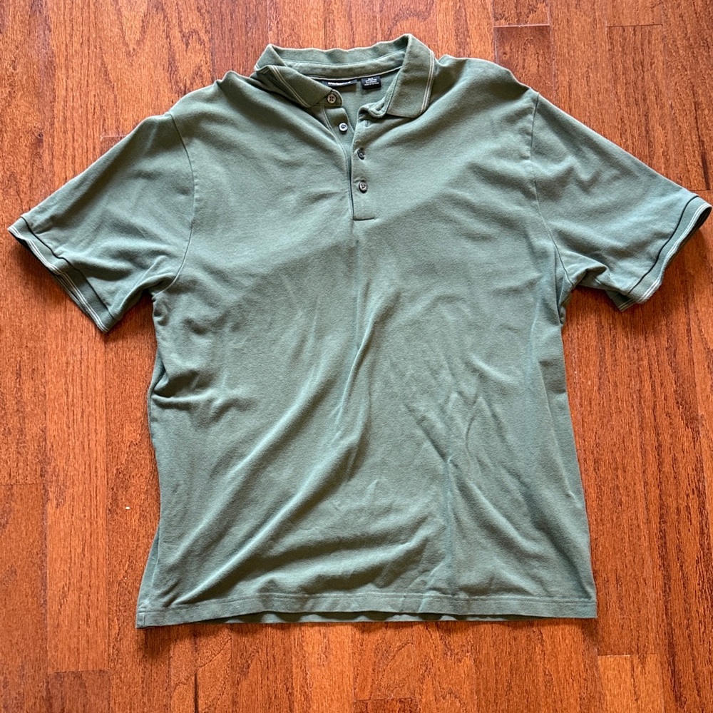 Claiborne Sage Green Polo Shirt